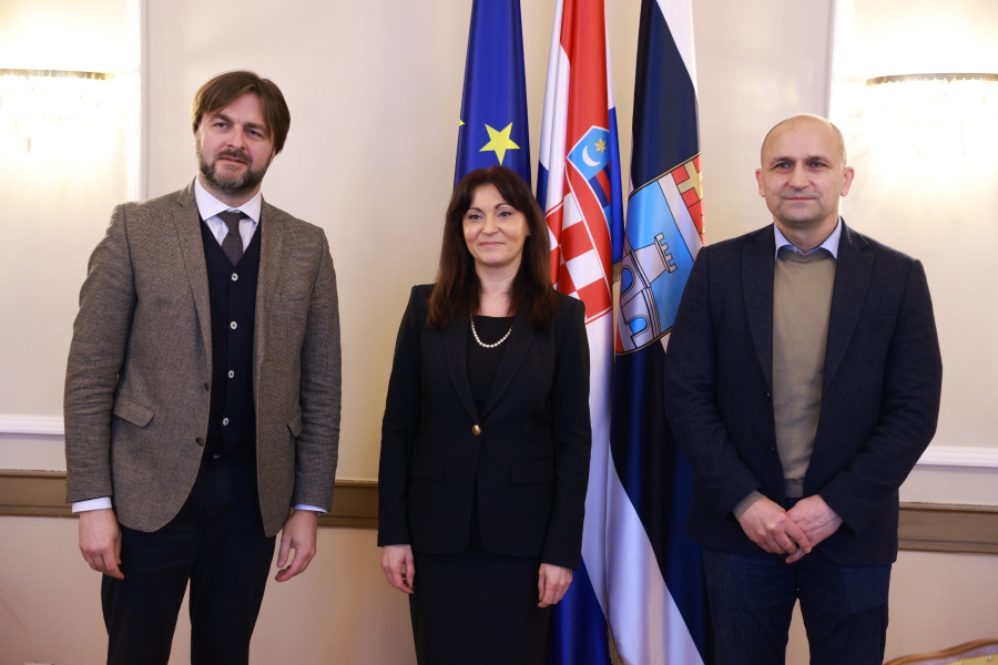 Potpredsjednici Vlade RH Anušić i Ćorić posjetili Osječko-baranjsku županiju