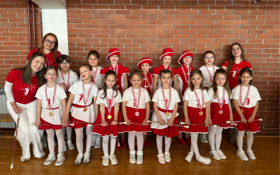 Đakovačke mažoretkinje KUD-a “Sklad” osvojile 19 zlatnih i 7 srebrnih medalja