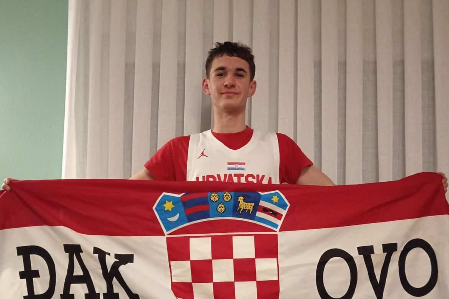 Đakovčanin Filip Kšan pozvan u U-15 košarkašku reprezentaciju Hrvatske