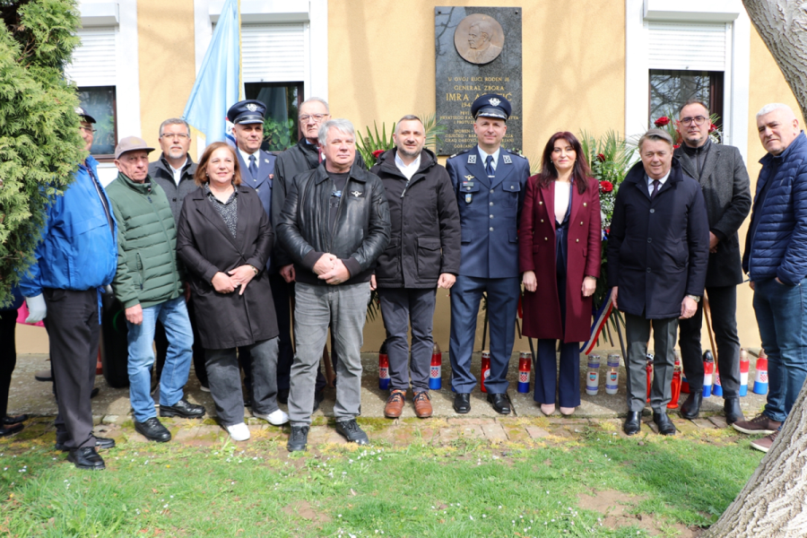 Sjećanje na generala Imru Agotića u Gorjanima