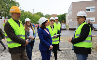 Županica obišla radove na izgradnji Centra za kontrolu komaraca u Osijeku