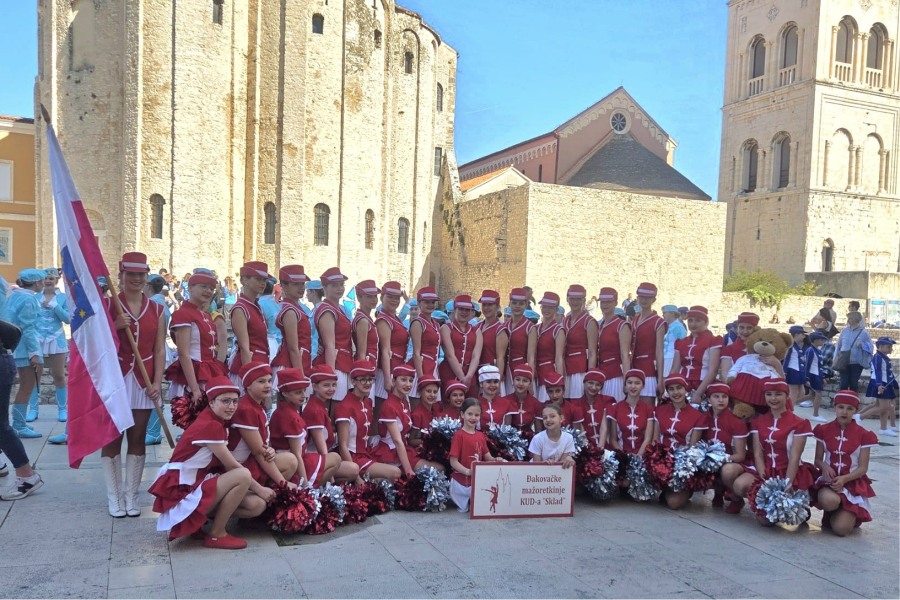 Đakovačke mažoretkinje juniorke viceprvakinje Hrvatske u pomponima!