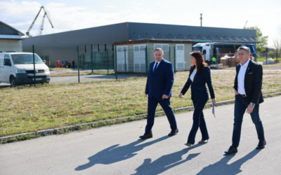 Županica Tramišak obišla Poslovnu zonu OBŽ: Najavljene nove investicije i širenje kapaciteta