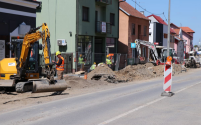 Radovi na rekonstrukciji Ulica Vladimira Nazora i Ivana Mažuranića napreduju prema planu