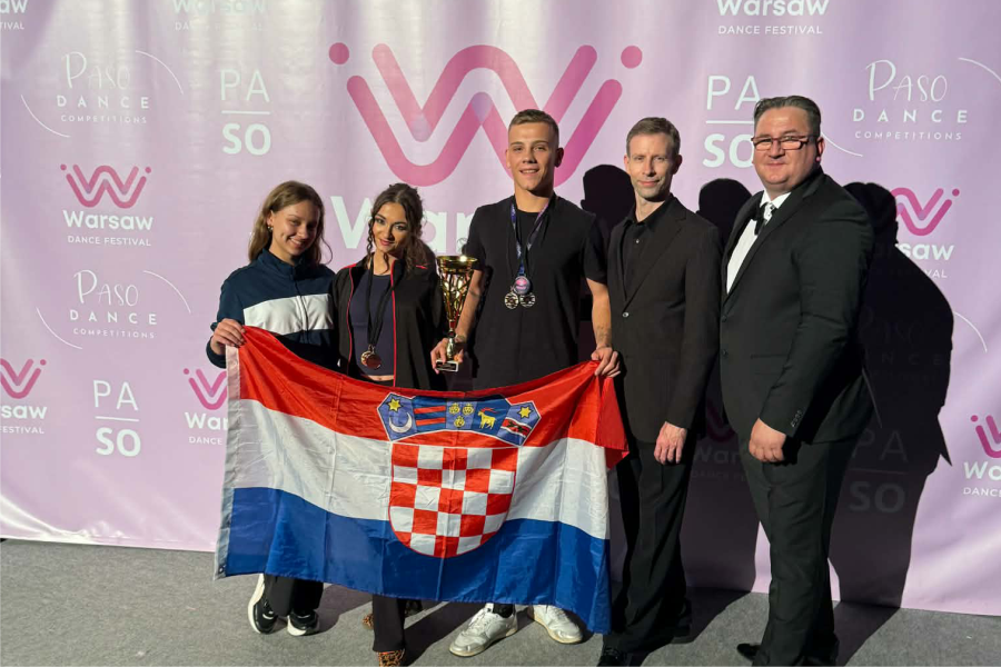 Plesnom klubu “Bolero” dva zlata i srebro sa Svjetskog prvenstva!