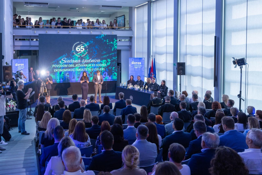 Ekonomski fakultet u Osijeku obilježio 65. godišnjicu uspješnog rada