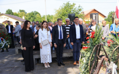 Županica Nataša Tramišak odala počast žrtvama II. Sv. rata i poraća u Bosanskoj Posavini
