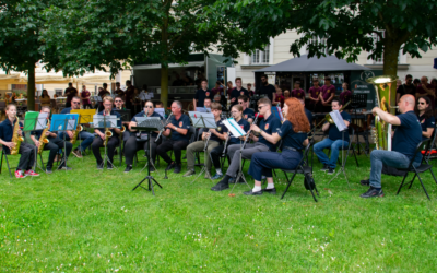 Puhački orkestar DVD-a Đakovo gostovao u Križevcima