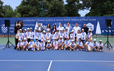 U Osijeku počeo međunarodni dječji teniski turnir First Slam