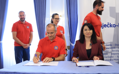 Osječko-baranjska županija s 50.000 eura pomaže u izgradnji zgrade HGSS-a Stanice Osijek