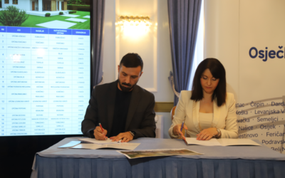 Potpisan ugovor o projektiranju kuća i višestambenih zgrada u sklopu programa „Naša Slavonija i Baranja – naš dom“