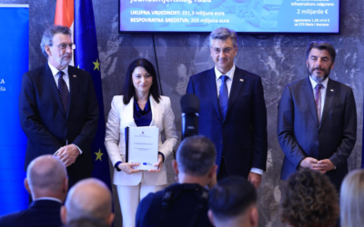 U Osječko-baranjskoj županiji održana prva sjednica Vijeća za regionalni razvoj – uručena 73 ugovora u vrijednosti od 409 milijuna eura