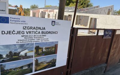 Osječko-baranjska županija osigurala 90 tisuća eura za dječji vrtić u Budrovcima