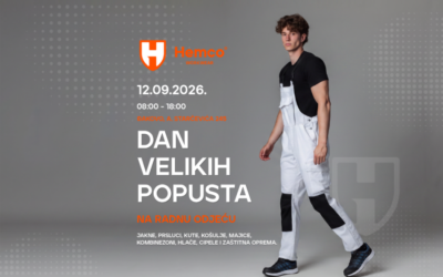 DAN VELIKIH POPUSTA U HEMCU: Radna odjeća i obuća do 70 % jeftiniji!