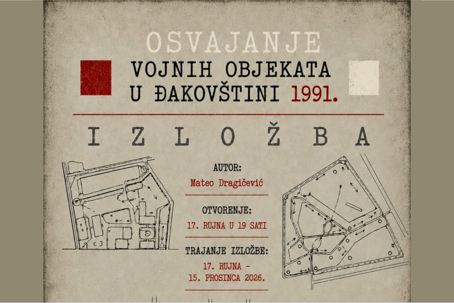 U Muzeju Đakovštine otvara se izložba Matea Dragičevića „Osvajanje vojnih objekata u Đakovštini 1991.“