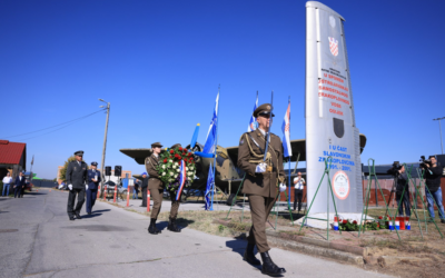Obilježena 35. obljetnica osnivanja Samostalnog zrakoplovnog voda Osijek