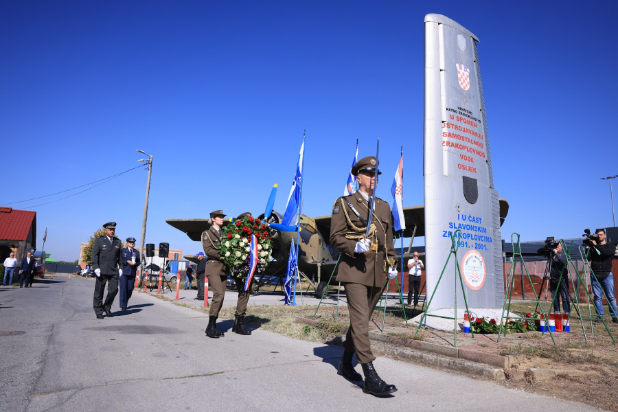 35. obljetnica osnivanja Samostalnog zrakoplovnog voda Osijek_Foto_OBŽ