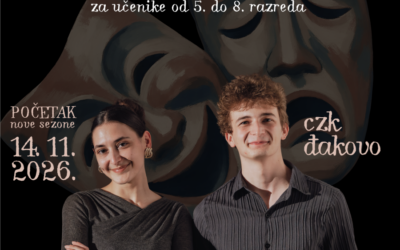 Centar za kulturu Đakovo pokreće Dramski studio za učenike osnovnih škola