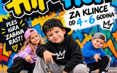 Mali plesači, veliki pokreti: Plesni centar Flash poziva klince od 4 do 6 godina na hip-hop